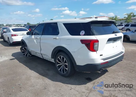 2022 Ford Explorer St-Line from USA, damaged, VIN 1FMSK8KH4NGA78585